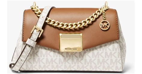 lita small two tone michael kors|Michael Kors Lita Small Two.